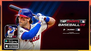 MLB Tap Sports Baseball 2022 Gameplay Android iOS [upl. by Eelame]