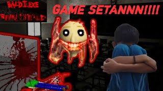 game terlarang untuk dimain nin game setannn  baldiexe part 1 [upl. by Atnauqal]