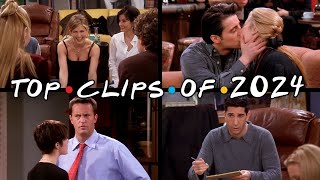 The Top 5 Most Viewed Friends Clips of 2024 [upl. by Idarb50]