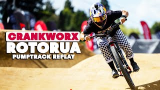 REPLAY Crankworx Rotorua Pump Track Challenge 2023 [upl. by Corissa]