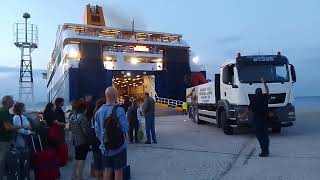 Nisyros Island Boarding New Star Ferries to Astypalea Island [upl. by Eisor]