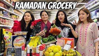 Ramadan ki Tayarian aur Grocery complete hogai Sistrology Fatima Faisal [upl. by Nosrej]