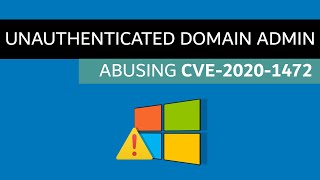 Abusing ZeroLogon CVE20201472  Dump Hashes on Domain Controllers [upl. by Attenaej]