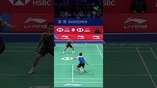 The best rally GutamaIsfahani vs GohIzzuddin  China Masters 2024 MD QF shorts badminton [upl. by Ahserb677]