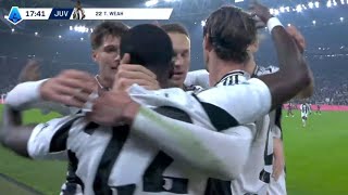 Timothy Weah Goal Juventus vs Torino 10 Goal e Highlights estesi [upl. by Reeta]