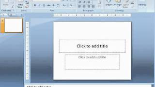 PowerPoint 2007 Tutorial Saving Presentations 2007 Only Microsoft Training Lesson 27 [upl. by Glover944]