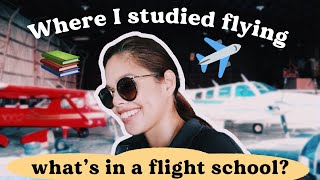 FLIGHT SCHOOL PHILIPPINES TOUR ✈️  Pilot Chezka Carandang [upl. by Gem347]