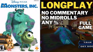 Monsters Inc Longplay  FULL GAME WALKTHROUGH  2001  PS2  No commentary [upl. by Enelyar500]