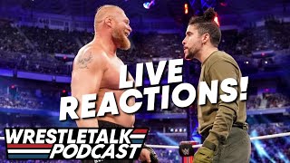 WWE Royal Rumble 2022 LIVE REACTIONS  WrestleTalk Podcast [upl. by Nofpets953]