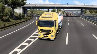 Italia  Iveco Stralis Hi Way  Feldbinder Trailer  De Verona a Milan  ETS2 [upl. by Dimitry660]