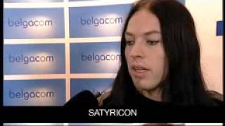 Satyricon  Frost Interview Graspop  23June2006 [upl. by Mariejeanne497]