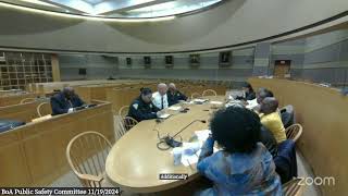 BoA Public Safety Committee 11192024 [upl. by Janicki]