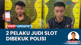 2 Pemuda Pemain Judi Slot Online Ditangkap Tim Opsnal Sat Reskrim di Depan Kantor Wali Kota [upl. by Caniff]