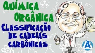 Classificação das Cadeias Carbônicas  Abertas Fechadas Mistas Saturadas [upl. by Gladdie]