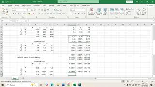 Cadenas de Markov Equilibrio con SOLVER de EXCEL [upl. by Kimmi]