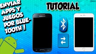 Como enviar APPS y Juegos por Bluetooth Android [upl. by Swihart]