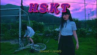 Lee Hi  HSKT feat Wonstein SlowedReverb [upl. by Anrat]