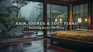 3 Hours Relaxing Music with Rain Sounds for Sleeping  Warm Room to Stress Relief Sleep Meditation [upl. by Locke892]