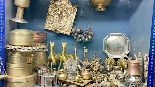 Brass utensils shop  Antique shop home decorative amp collection items 1  NOW ON SALE  9527338663 [upl. by Kally]