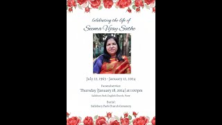 FUNERAL SERVICE OF MRS SEEMA VIJAY SATHE  18 JANUARY 2024 THURSDAY [upl. by Odlanyer774]