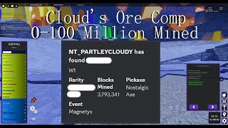 Clouds REx Reincarnated Ore Comp 0100 Million Mined [upl. by Earezed]