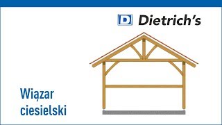Dietrichs Wiazar ciesielski pionowy [upl. by Ettelocin484]