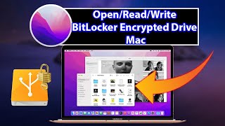 How to OpenReadWrite BitLocker Encrypted Drive on Mac  macOS Monterey amp Big Sur [upl. by Koss405]