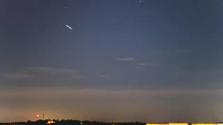 Comet C2023 A3 TsuchinshanATLAS over Stockholm 10172024 4K [upl. by Wershba]