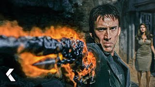 Ghost Rider vs Blackheart Scene  Ghost Rider 2007 Nicolas Cage [upl. by Aicemat]