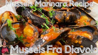 Mussels Fra Diavolo  Mussels Marinara Recipe  How to make mussels in tomato sauce [upl. by Ahtinak346]