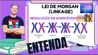 EXERCÍCIO LEI DE MORGAN LINKAGE [upl. by Allanson]