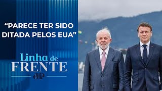 Macron admite que Amazônia é “cobiçada” por todos  LINHA DE FRENTE [upl. by Victorie394]