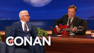 Steve Martin amp Conan Play Dueling Banjos  CONAN on TBS [upl. by Atnas]