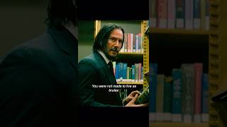 John Wick The Power of Knowledge movie viralvideo shorts [upl. by Itoyj]