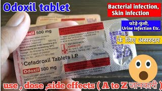 Odoxil 500 mg uses  Cefadroxil 500 mg tablet uses in hindi  Odoxil ds 250 mg uses in hindi [upl. by Dave]