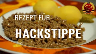 Super einfaches und schnelles Gehacktesstippe Rezept aus der DDR das schmeckt und satt macht [upl. by Nwahsirhc]