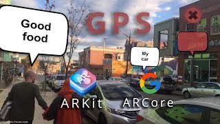 NOT An Augmented Reality Tutorial GPS AR with ARCore ARKit in Unity with Mapbox [upl. by Doone]