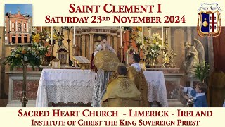 Saturday 23rd November 2024 Saint Clement I [upl. by Dranyer]