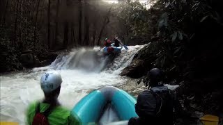 Rafting Upper Upper Conasauga Upper Cornasauga R2d [upl. by Saxen]