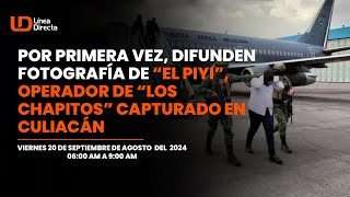 Por primera vez difunden fotografía de “El Piyi” operador de “Los Chapitos” capturado en Culiacán [upl. by Phira247]