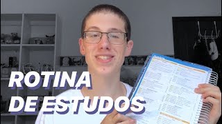 MINHA ROTINA DE ESTUDOS ATÉ O 1000 NO ENEM  Lucas Felpi [upl. by Jakoba388]