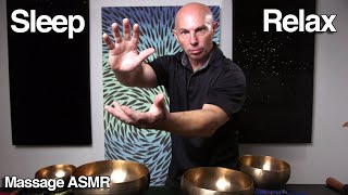 Qi Gong Relaxation Whispered Meditation  Healing Sleep ASMR  Tibetan Singing Bowls [upl. by Clements]