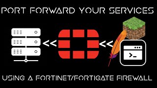 How to Port Forward with a Fortigate [upl. by Atiuqrehs]