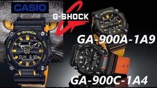 G SHOCK GA900C1A4 and G SHOCK GA900A1A9 review and latest design [upl. by Borras]