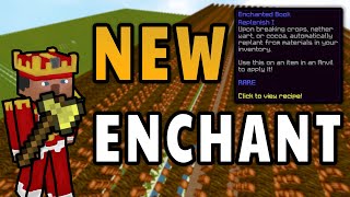 AutoReplant OP New Enchant Replenish  Hypixel Skyblock [upl. by Anel893]