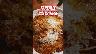 Farfalle Bolognese [upl. by Barnebas]