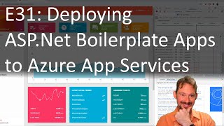 E31 Deploying ASPNet Boilerplate Apps to Azure App Services [upl. by Aennaej]