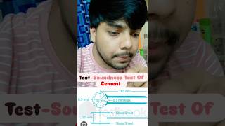 Soundness Test Of CementPart 1 civilengineering [upl. by Shushan]