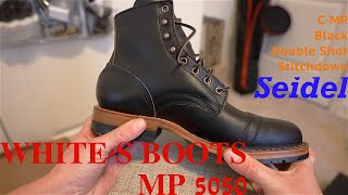 Whites Boots  CMP Stitchdown  5050 Last  Seidel Double Shot blackCentennial MP Sherman Boot [upl. by Yvonne]