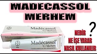 MADECASSOL Merhem Nedir Ne işe Yarar Hamilelikte Kullanımı madecassol centellaasiatica [upl. by Nimsay]